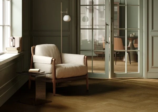 Паркетная доска Quartz Parquet Штучный паркет Дуб Кедровый Латте 44-1258-59 в Иркутске