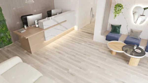 Кварц-виниловая плитка Alpine Floor Ultra Дуб Полярный ЕСО 5-19 2 мм. 34 класс в Иркутске