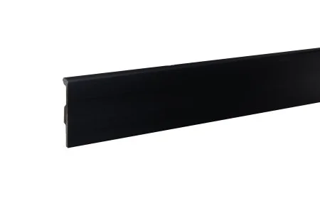Плинтус дюрополимерный Bonkeel 02 Черный (80х14х2000 мм) в Иркутске