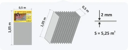 Подложка Солид 3мм листовая серая (5,25м2) в Иркутске