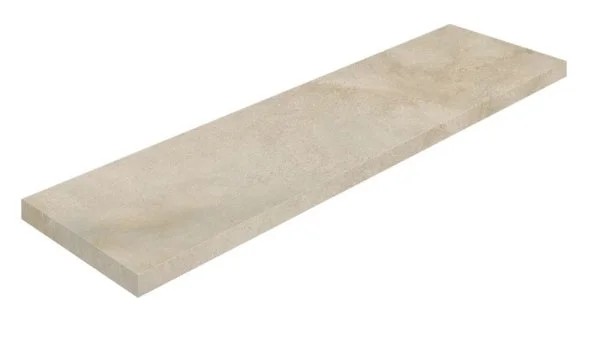 Керамогранит Coliseum Монца Крим Ступень угловая левая (Натуральный, 33х120) в Иркутске