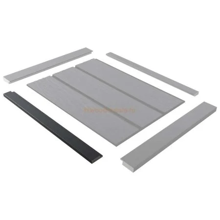 Финишный молдинг LF124A GR15K правый декорированный (42х12х2700мм) в Иркутске