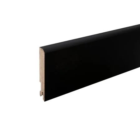 Плинтус MDF Bonkeel 24032 Чёрный Софт (100х16х2400 мм) в Иркутске