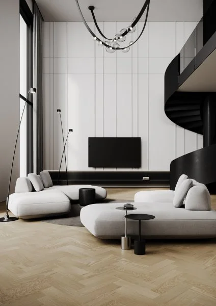 Паркетная доска Quartz Parquet Штучный паркет Дуб Бисквитный 44-1258-07 в Иркутске