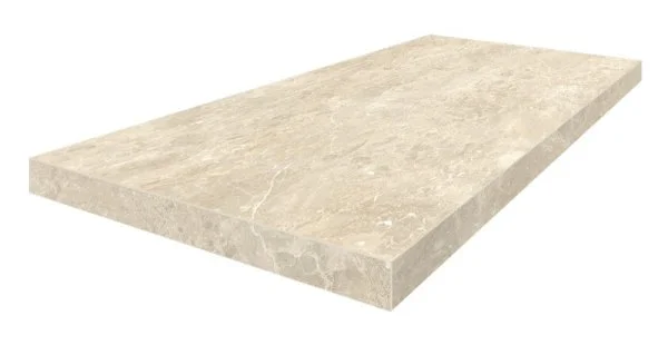 Керамогранит Coliseum Да Винчи Беж Ступень угловая левая (Натуральный, 33х60) в Иркутске