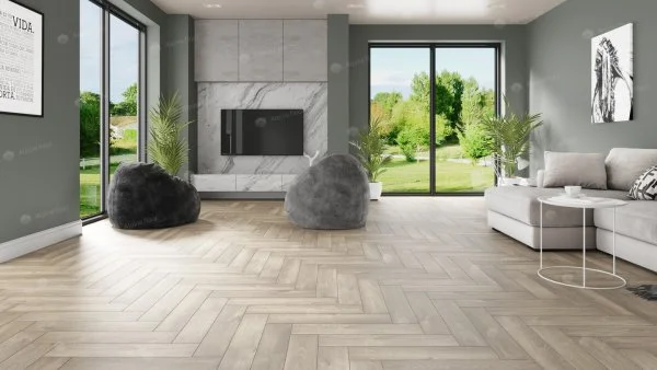 Кварц-виниловая плитка Alpine Floor Parquet Дуб Натуральный Отбеленный ЕСО 16-5 2.5 мм. 43 класс в Иркутске