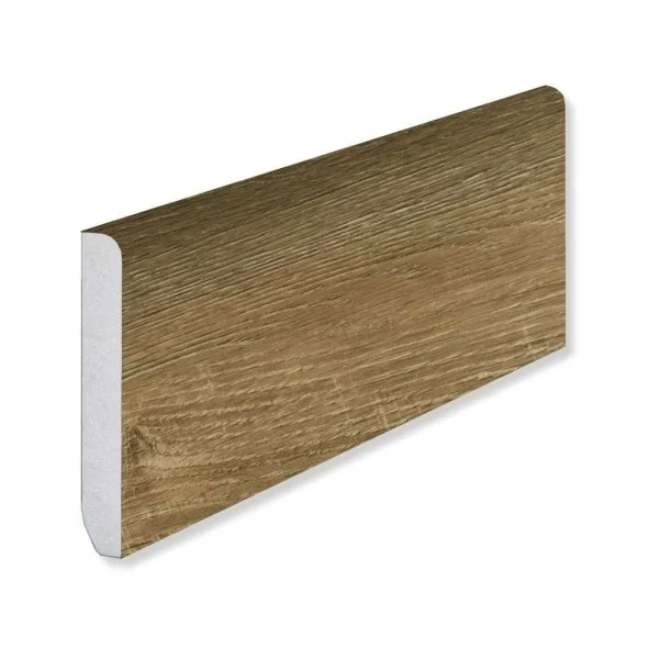 Кварцевый плинтус Fargo 61W921 Дуб Прага градиент 80х11х2200 мм в Иркутске