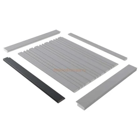 Финишный молдинг LF124A GR3 правый декорированный (42х12х2700мм) в Иркутске