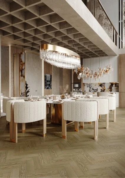 Паркетная доска Quartz Parquet Штучный паркет Дуб Конго 44-1258-54 в Иркутске