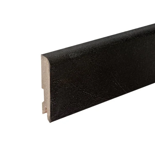 Плинтус MDF Bonkeel 24034 Чёрный Лофт (80х16х2400 мм) в Иркутске