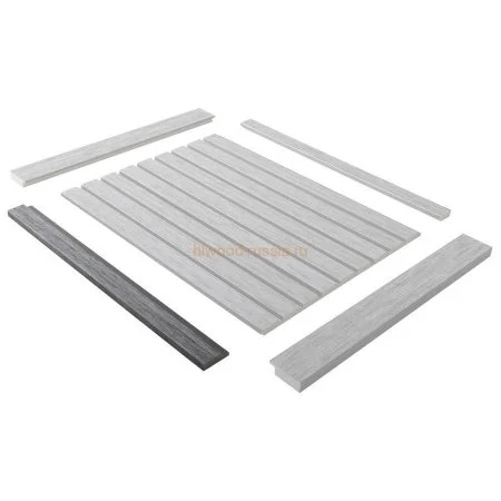 Финишный молдинг LF124A GN68 правый декорированный (42х12х2700мм) в Иркутске