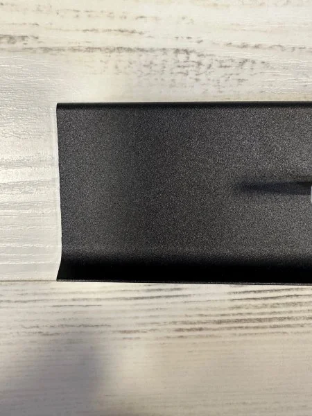 Алюминиевый плинтус Bonkeel ПЛ80 515л Черный (78,5х11,2х2500мм) в Иркутске