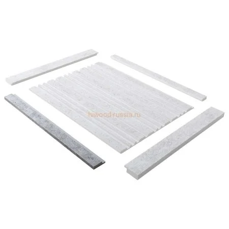 Финишный молдинг LF124A W50 правый декорированный (42х12х2700мм) в Иркутске