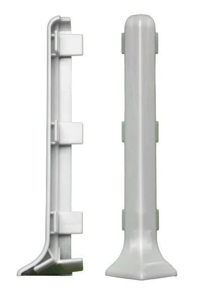 Наружный угол Bonkeel ПЛ60 серый (ПВХ) в Иркутске