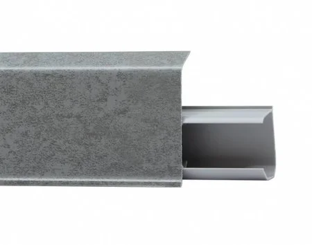 Пластиковый плинтус Royce №551 Грей (55х23х2200мм) в Иркутске