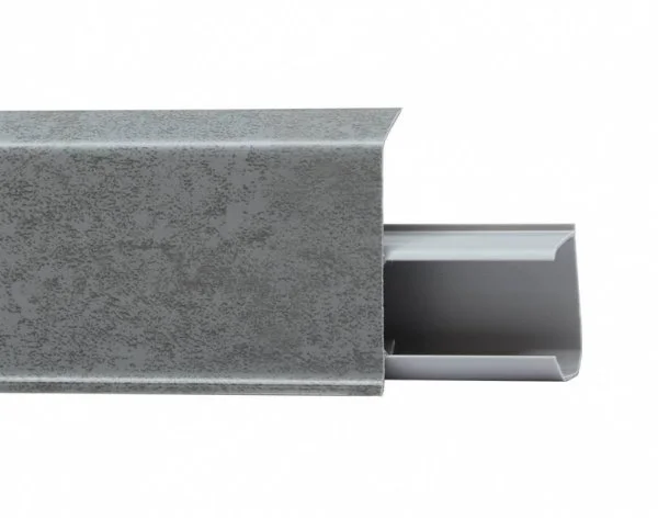 Пластиковый плинтус Royce №551 Грей (55х23х2200мм) в Иркутске