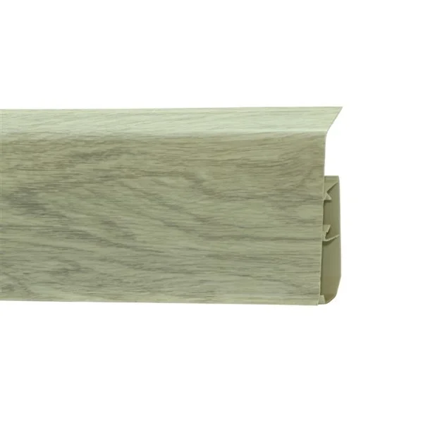 Пластиковый плинтус Royce №301 Дуб Венеция (80х24х2200мм) в Иркутске