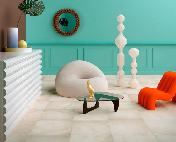 Керамогранит Coliseum Ривьера Уайт 60х60 (Натуральный и Реттифицированный) в Иркутске