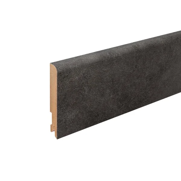 Плинтус MDF Bonkeel 24064 Бетон Лофт Графит (100х16х2400 мм) в Иркутске