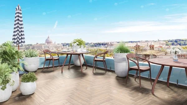 Каменно-полимерная плитка Alpine Floor Parqet Light Макадамия ECO 13-10, 4 мм 43 класс в Иркутске