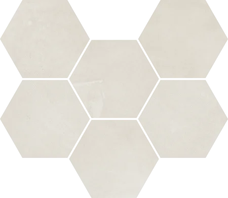 Керамогранит Italon Континуум Полар Мозаика Гексагон (Натуральная 25х29) в Иркутске