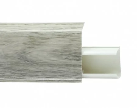 Пластиковый плинтус Royce №549 Дуб Альба (55х23х2200мм) в Иркутске