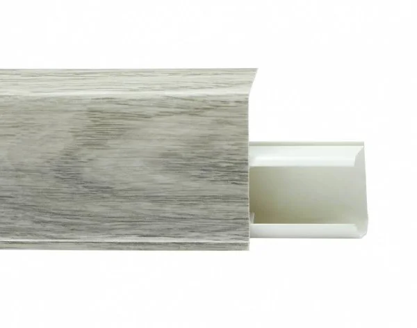 Пластиковый плинтус Royce №549 Дуб Альба (55х23х2200мм) в Иркутске
