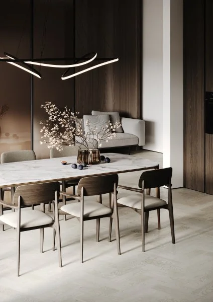 Паркетная доска Quartz Parquet Штучный паркет Дуб Скандинавский 44-1258-57 в Иркутске