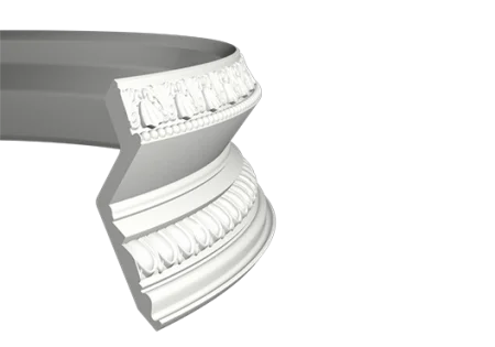 Карниз Европласт 1.50.137 гибкий 2,0 м в Иркутске