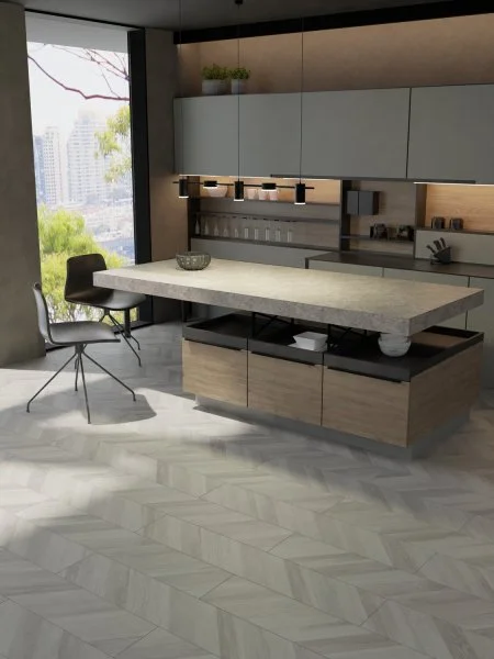 Ламинат Egger PRO 8/33 4V Large Дуб Кестинкорт Пепел левая EPL243F4CL в Иркутске