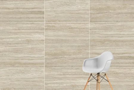 Керамогранит Vitra CityStone Травертин Линейный 60х120 (Натуральная и Реттифицированная) в Иркутске