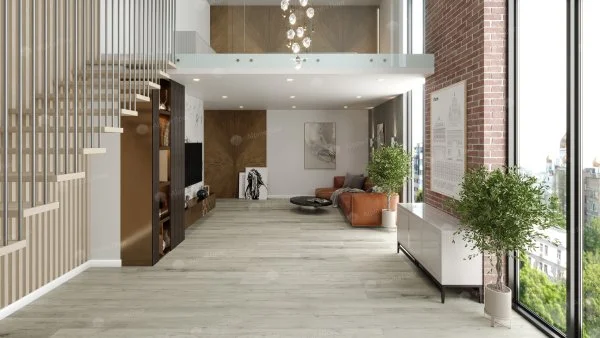 Кварц-виниловая плитка Alpine Floor Premium XL Дуб Серебряный ЕСО 7-22, 8 мм. 43 класс в Иркутске