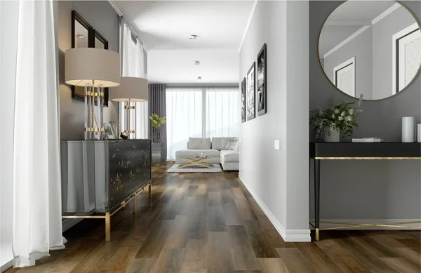 Кварц-виниловая плитка Refloor Fargo Comfort 61W921 Дуб Прага (Градиент) в Иркутске