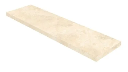 Керамогранит Coliseum Аурелия Уайт Ступень угловая правая (Натуральный, 33х120) в Иркутске