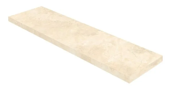 Керамогранит Coliseum Аурелия Уайт Ступень угловая правая (Натуральный, 33х120) в Иркутске