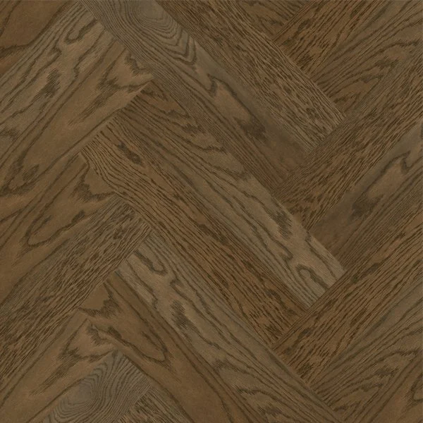 Паркетная доска Quartz Parquet Английская Ёлка Дуб Брауни 33-413 в Иркутске