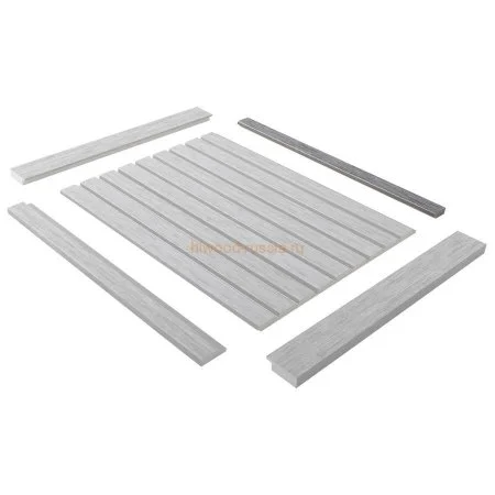 Финишный молдинг LF124B GN68 левый декорированный (31х12х2700мм) в Иркутске