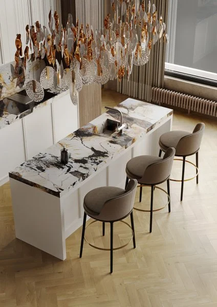 Кварц-виниловая плитка Fargo Herringbone 44-720-16 Дуб Копенгаген в Иркутске