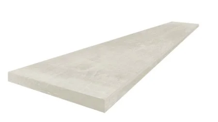 Керамогранит Coliseum Экспо Уайт Ступень угловая левая (Натуральный, 33х60) в Иркутске