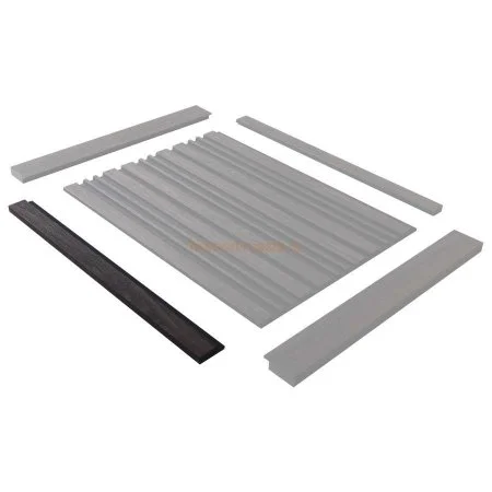 Финишный молдинг LF124A BR395K правый декорированный (42х12х2700мм) в Иркутске