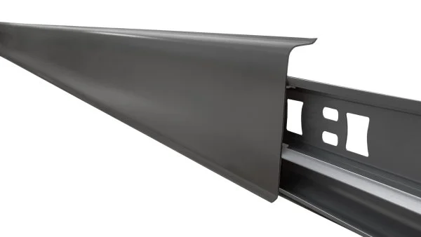 Плинтус пластиковый Arbiton INDO70 220 Чёрный матовый 2.5 м в Иркутске