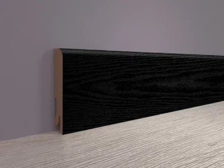 Плинтус MDF Bonkeel 24033 Чёрное Дерево (80х16х2400 мм) в Иркутске