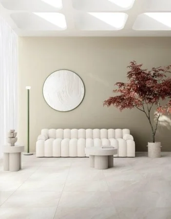 Керамогранит Coliseum Контеа Уайт 60х60 (Натуральный и Реттифицированный) в Иркутске