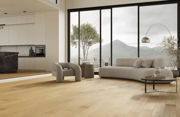 Паркетная доска Quartz Parquet Классик 5 мм Дуб Медовый Раф 463 в Иркутске