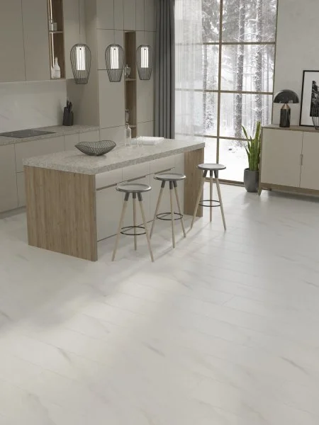 Ламинат Egger PRO 8/33 4V Large Aqua+ Мрамор Леванто белый EPL245 в Иркутске