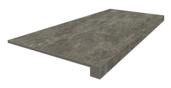 Керамогранит Coliseum Да Винчи Браун Ступень фронтальная (Натуральный, 33х60) в Иркутске