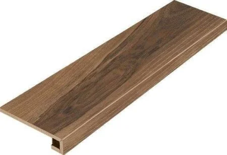 Керамогранит Italon Мезон Волнат ступень угловая правая 330*1200 в Иркутске