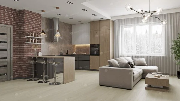 Каменно-полимерная плитка Alpine Floor Solo Ленто ECO 14-5, 3,5 мм 34 класс в Иркутске