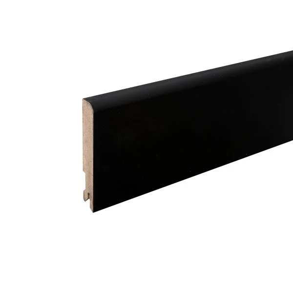 Плинтус MDF Bonkeel 24032 Чёрный Софт (100х16х2400 мм) в Иркутске