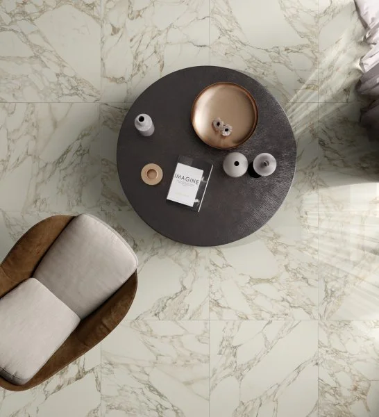 Керамогранит Italon Шарм Делюкс Арабескато Уайт 80х80 (Натуральная и реттифицированная) в Иркутске